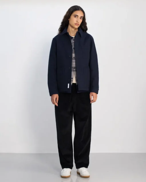 Moleskin Unisex Overjacket Blue<Rotholz Hot