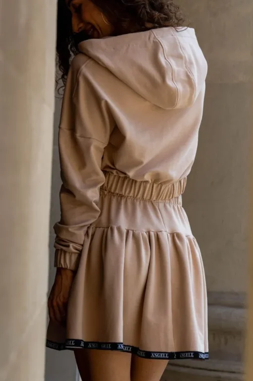 Mona Skirt Beige<ANGELL New