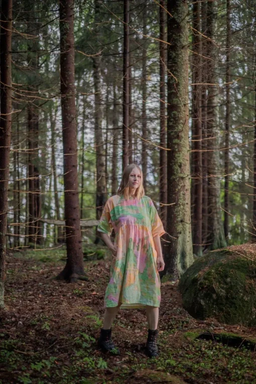 Moon Mekko Berry Sweet Pastel Vihreä/Vaaleanpunainen<MORICO Sale