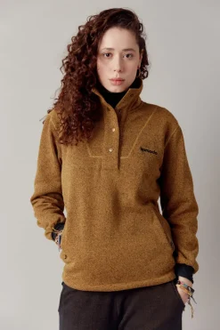 Moon Women's Fleece Mustard<KOMODO Sale