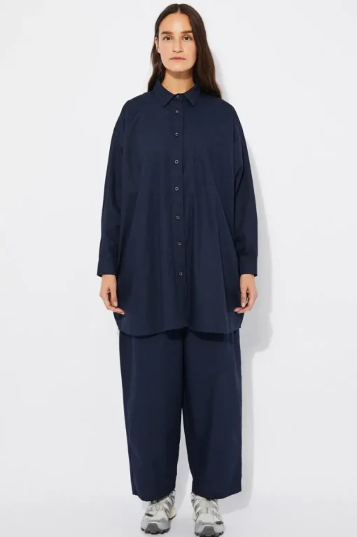 Morto Shirt Navy Blue<Rita Row Store