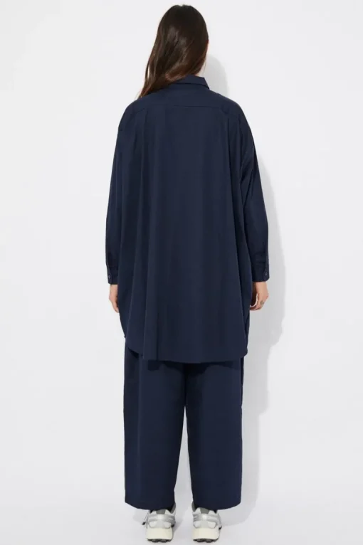 Morto Shirt Navy Blue<Rita Row Store