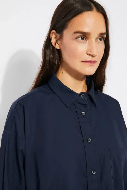 Morto Shirt Navy Blue<Rita Row Store