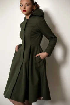Moss Green Sadetakki Vihreä<RainSisters Discount