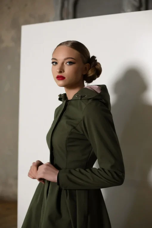 Moss Green Sadetakki Vihreä<RainSisters Discount