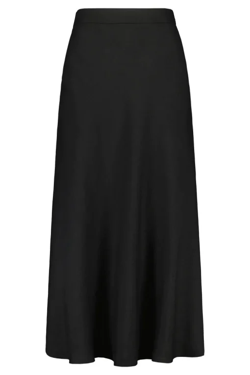 Myrskyluodon Maija Hemp Skirt Black<niinmun Fashion