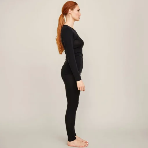 Naisten Merinosilkki pitkät alushousut<Tam Silk Cheap