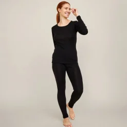 Naisten Merinosilkki pitkät alushousut<Tam Silk Cheap