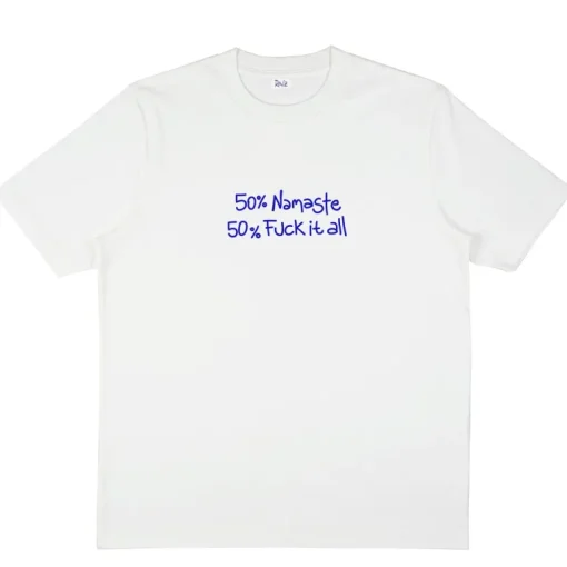 Namaste T-Shirt White<RAIZ Cheap