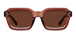 Nayah Sunglasses Red Brown Kakao<Meller Store