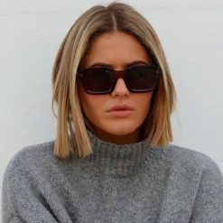 Nayah Sunglasses Red Brown Kakao<Meller Store