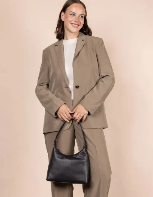 Nora Bag Soft Grain Leather Black<O My Bag Best Sale