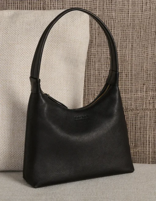 Nora Bag Soft Grain Leather Black<O My Bag Best Sale