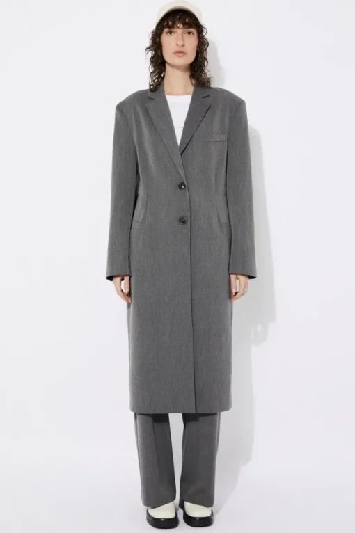 Noufonts Jacket Grey Melange<Rita Row Clearance