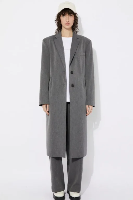Noufonts Jacket Grey Melange<Rita Row Clearance