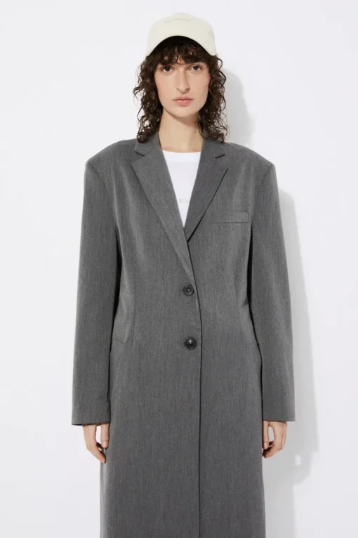 Noufonts Jacket Grey Melange<Rita Row Clearance