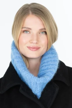 Närhi Neck Warmer Blue<FALLA FINLAND Fashion