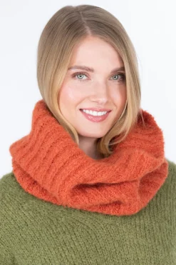 Närhi Neck Warmer Orange<FALLA FINLAND Clearance
