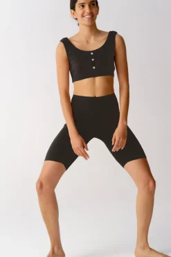 Nua Shorts Ebano Black<The Bodysuit of Barcelona Hot