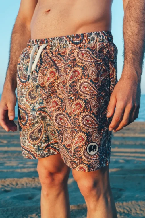 Ocean Paisley Swim Shorts<Trendsplant Clearance