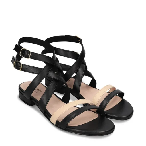 Olga Sandaalit Musta<NAE Vegan Shoes New