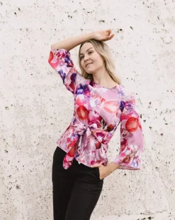 Ophelia Blouse Coral Reef Pink<Nakoa Cheap