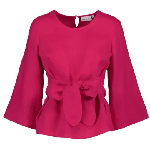 Ophelia Blouse Peacock Pink<Nakoa Cheap