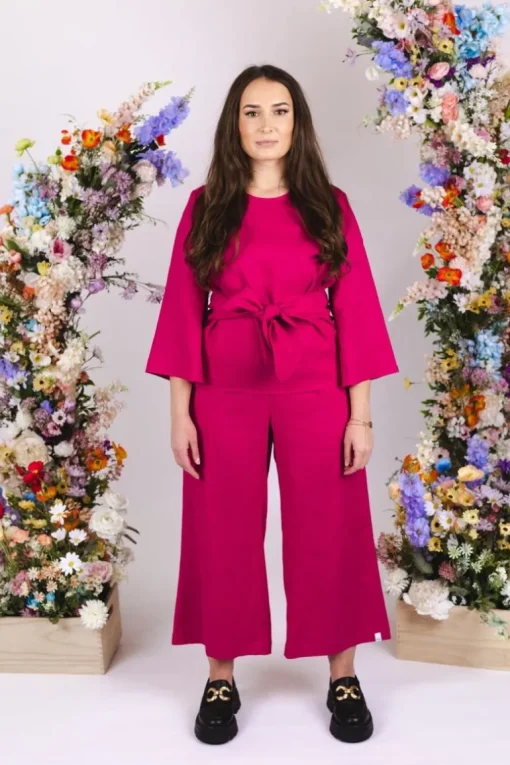 Ophelia Blouse Peacock Pink<Nakoa Cheap