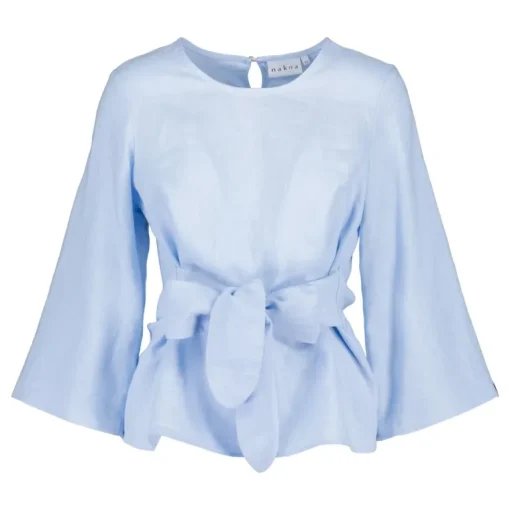 Ophelia Blouse Sky Blue<Nakoa Sale