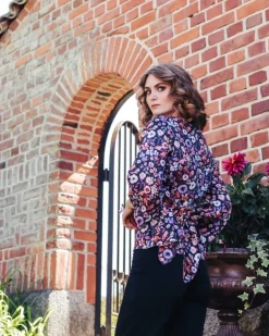 Ophelia Blouse Violettes<Nakoa Sale
