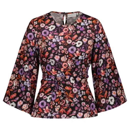 Ophelia Blouse Violettes<Nakoa Sale