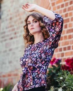 Ophelia Blouse Violettes<Nakoa Sale