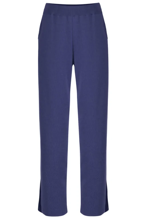 Ora Merino Pants Navy<Salanida Fashion