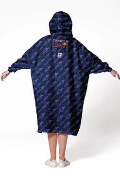 Oracle Red Bull Racing "RB20" Rain Poncho Blue<Rainkiss Shop