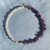 Orchid Helmikaulakoru<NAKU Jewellery Online
