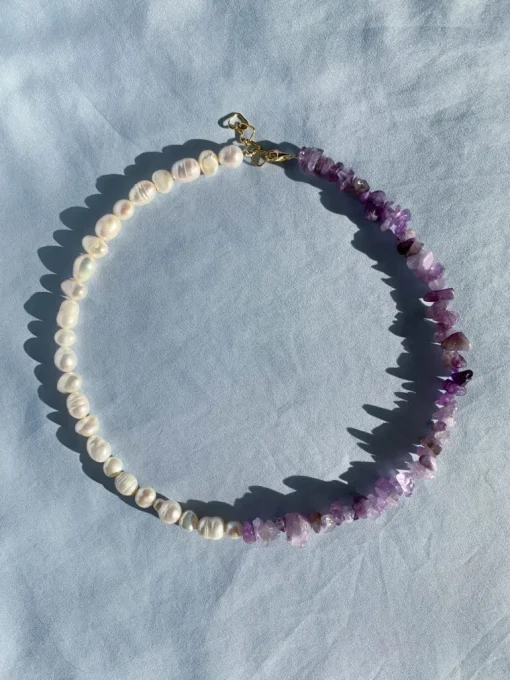 Orchid Helmikaulakoru<NAKU Jewellery Online
