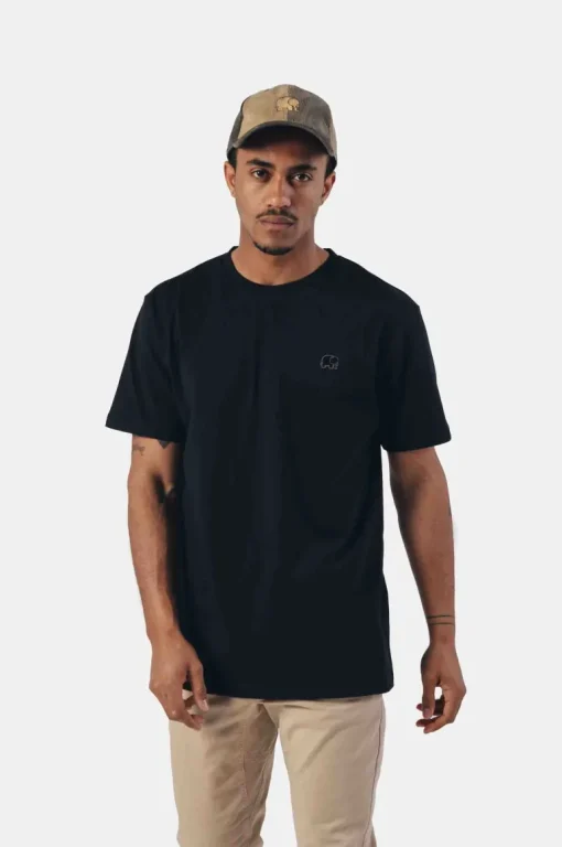 Orgaaninen Essential T-Paita Musta<Trendsplant Store