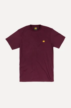 Orgaaninen Essential T-Paita Burgundi<Trendsplant Best