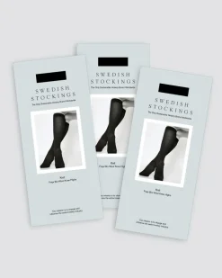 Orgaaninen Villasetti Freja Polvisukat 3 Kpl<Swedish Stockings Outlet