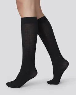 Orgaaninen Villasetti Freja Polvisukat 3 Kpl<Swedish Stockings Outlet
