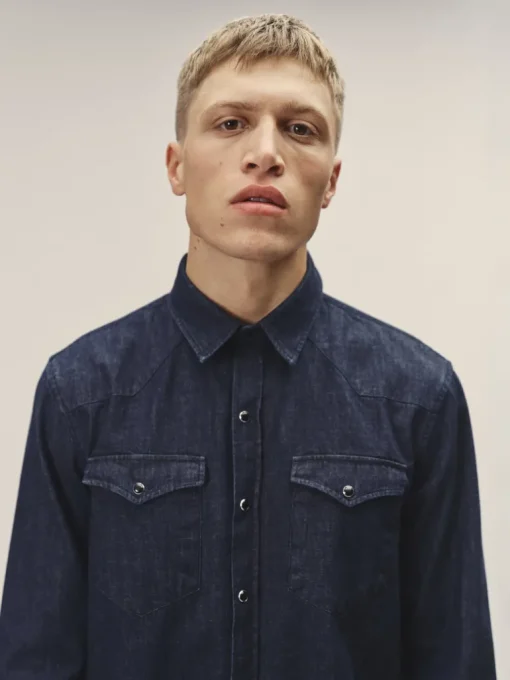 Organic Cotton Denim Shirt<WOTE Sale