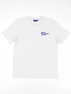 Organic Cotton Unisex Ocean T-Shirt Shell<Copenhagen Cartel Fashion