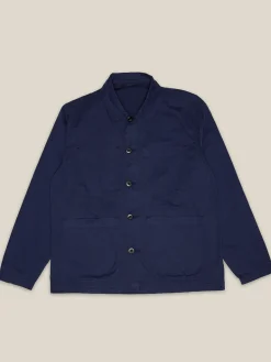 Organic Cotton Worker Jacket<WOTE Shop