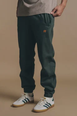 Organic Essential Sweatpants Scarab Green<Trendsplant Online