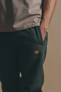 Organic Essential Sweatpants Scarab Green<Trendsplant Online