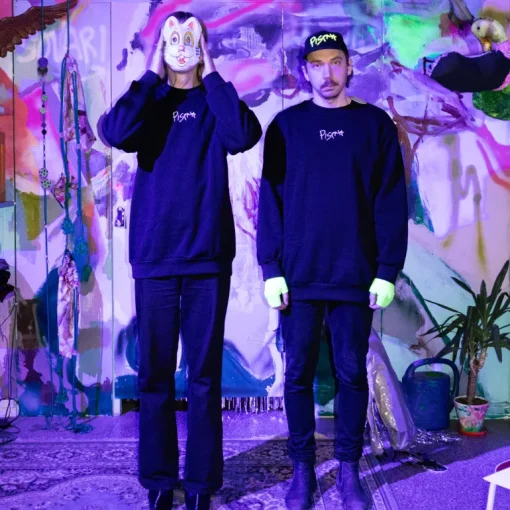 Original College Sweater Black<Pispala Clothing Clearance