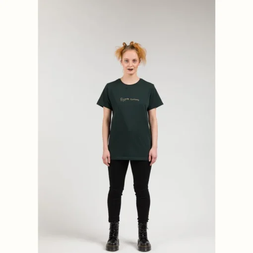 Original T-Paita Tummanvihreä<Pispala Clothing Online