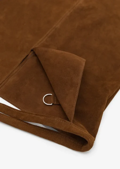 Ostoslaukku Rin Ruskea Suede<ZAMT New
