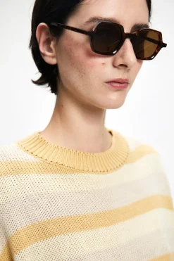 Otto Sunglasses Brown<Rita Row New