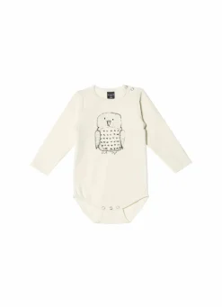 Owl vauvan body luonnonvalkoinen<Aarrelabel Clearance